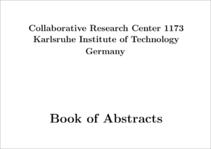 Image of our book of abstracts